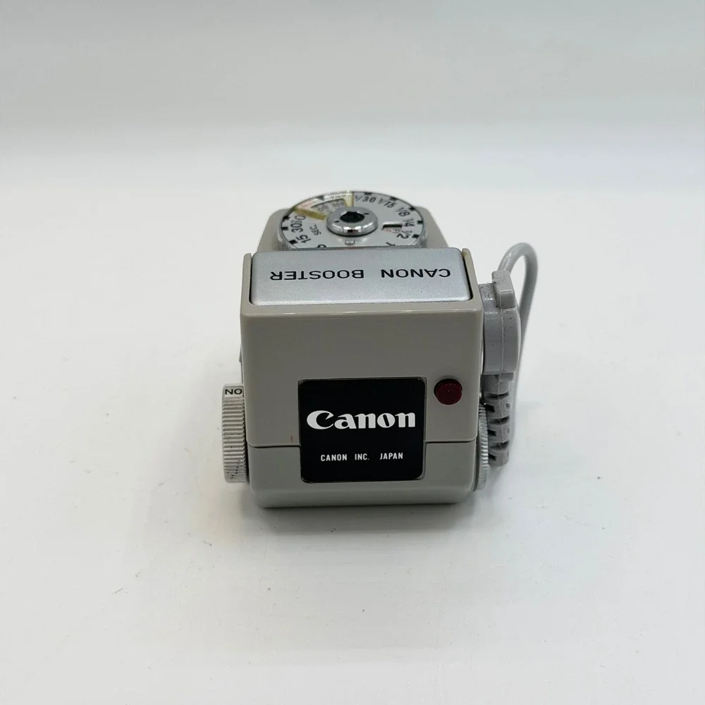 Vintage Canon Booster Light Meter for Pellix FT QL Cameras with Leather Case
